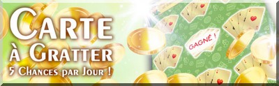 Carte &agrave; gratter Casino770