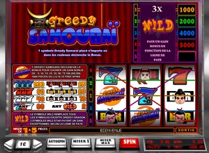 Jeu Greedy Samoura&iuml;