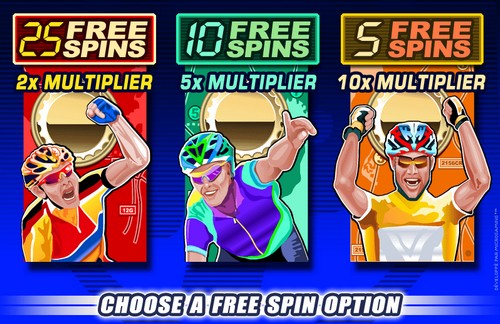 Vous avez le choix entre 3 combinaisons diff&eacute;rentes : 25 parties gratuites avec un multiplicateur x2, ou 10 parties gratuites avec un multiplicateur x5, ou 5 parties gratuites avec un multiplicateur x10.