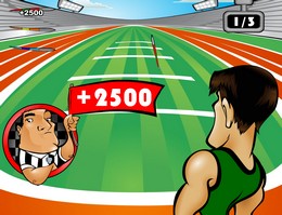 Le 1er lancer vous rapporte 2500 pi&egrave;ces